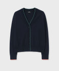 Paul Smith 【洗える】ストライプ カフス カーディガン