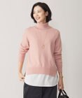 J.PRESS LADIES 【洗える】CASHMERE BLEND タートルネック ニット