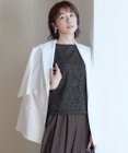 自由区 L 【洗える】ハーフスリーブ ジャケット