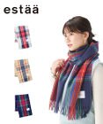 MOONBAT estaa とろーりストール クラシックタータン／手洗い可