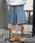 WEGO 【ユニセックス着用ITEM/ウエストゴム/SMLサイズ展開】イージーコットンハーフパンツ