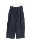 J.PRESS YORK STREET 【UNISEX】ポリエステルツイル ワイドパンツ