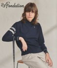 23区GOLF 【23Fondation/WOMEN】レーヨンストレッチ カラーニット