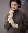 J.PRESS LADIES ピュアカシミヤ アームウォーマー