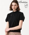 23区GOLF 【23Fondation/WOMEN】【UVケア】モックネックシャツ