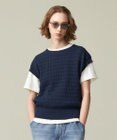 J.PRESS YORK STREET 【WOMEN】コットンケーブル ベスト