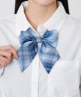 WEGO 【SCHOOLITEM】チェックスクールリボン