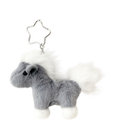 WEGO ふわふわポニーぬいぐるみキーホルダー