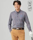 23区GOLF 【MEN】【吸水速乾/UVカット】タータンチェック柄長袖シャツ
