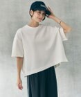 UNFILO 【VERY掲載】BEAUTY FORM JERSEY light サイドZIP プルオーバー