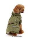 PET PARADISE J.PRESS 綿入り フライトコート 小型犬