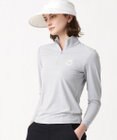 23区GOLF 【WOMEN】ソフトクール ハーフジップ