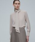 BEIGE， STOW / ボウタイブラウス