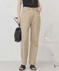 AMERICAN HOLIC ルーズストレートカラーデニムパンツ