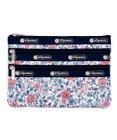 LeSportsac 3ZIP COSMETIC/タペストリーフラワー