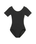 Chacott 丸首半袖レオタード（スムース）