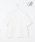 23区 【R(アール)】リネンエンブロイダリー ブラウス