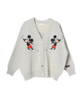 Green Parks ミッキーマウス・クラブ／パッチワークカーディガン