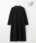 23区 【R(アール)】ウールダブルクロス ビジューカラーワンピース