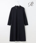 23区 【R(アール)】ウールダブルクロス ビジューカラーワンピース