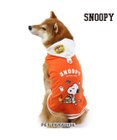 PET PARADISE スヌーピー  おでかけ柄  パーカー 《オレンジ》中型犬  大型犬