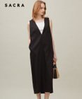 23区 【SACRA】ヴィスコースリネン ワンピース