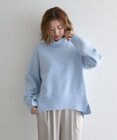 YECCA VECCA スリットタートルネックニット