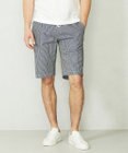 JOSEPH ABBOUD MOUNTAIN 【SPACE／UNISEX】ストライプイージーショートパンツ