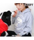 PET PARADISE スヌーピー ずっ友 お揃い パーカー 《グレー》 オーナー用