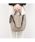 UNBILLION カシュカシュ cachecache / ドット刺繍ナイロン2wayショルダー