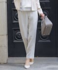 J.PRESS LADIES S 【セットアップ対応】セラテリーダブルクロス テーパード パンツ