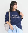 Green Parks 七分袖ロゴ裏毛プルオーバー