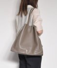 blancle シュリンクレザー スクイーズビッグトート