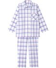 ワコール／睡眠科学 パジャマ 長袖 長ズボン 綿混(本体) 上下セット 前開き レディース YDX342 睡眠科学／ワコール