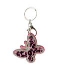 WEGO キラキラレオパバタフライキーホルダー