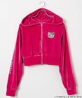 WEGO 【サンリオ】HELLOKITTYコラボベロアパーカー