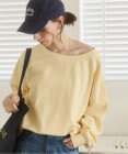 WEGO 【ANGIE VINTAGE/SETUP対応アイテム】オフショルダー裏毛スウェット