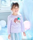 ANY KIDS 【any FAM× リトルツインスターズ 】キキ&ララ ミラクルスパンコール長袖Tシャツ