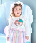 ANY KIDS 【any FAM× リトルツインスターズ 】キキ&ララ ミラクルスパンコール長袖Tシャツ