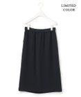 ICB 【WEB限定カラーあり・洗える】ライトダブルクロス スカート