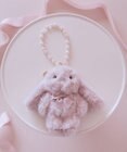 Maison de FLEUR ピンクマニアうさぎチャーム