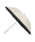 MOONBAT 【遮光/晴雨兼用日傘】LANVIN COLLECTION (ランバン コレクション)グログランリボン バイカラー 遮熱 UV 長傘