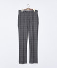 J.PRESS MEN 【TREATMENT WOOL】ストレッチサキソニーチェック スラックス