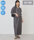 AMERICAN HOLIC 【2点セット・マルチ機能】タイトスカート+ショート丈シャツ