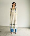 GRACE CONTINENTAL フラワー刺繍エスニックワンピース