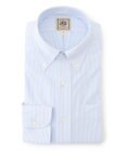 J.PRESS MEN 【接触冷感 / 吸水速乾 / UVカット / 高通気性】【SMART TECH】 ロンドンストライプ ジャージーシャツ