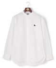 J.PRESS MEN 【オックス ガーメントダイ】バックブルバンドカラーシャツ