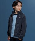 J.PRESS KIDS 【撥水】【140-170㎝】バックロゴ ポケッタブル ブルゾン