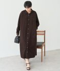 AMERICAN HOLIC コーデュロイシャツワンピース