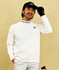 23区GOLF 【MEN】パターンからゴルフに合わせたしっかり素材のカノコダンボールモック